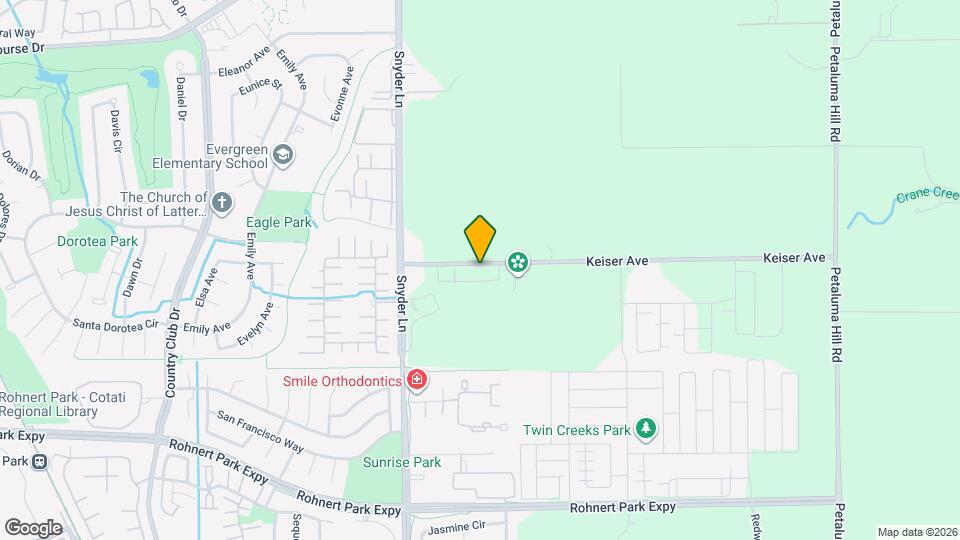 1468 Oak Cir Map and Location Details