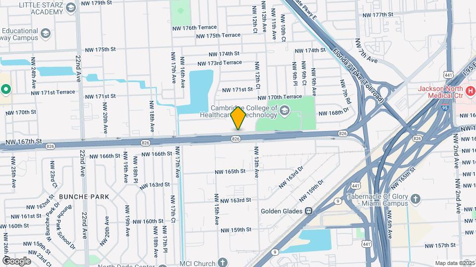 17101 NW 57th Ave Map and Location Details