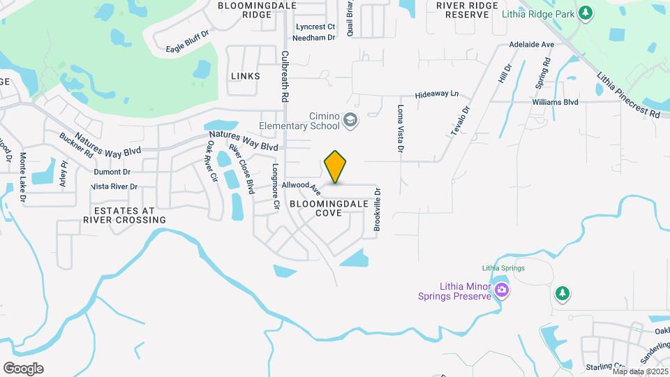 2614 Brookville Dr Map and Location Details