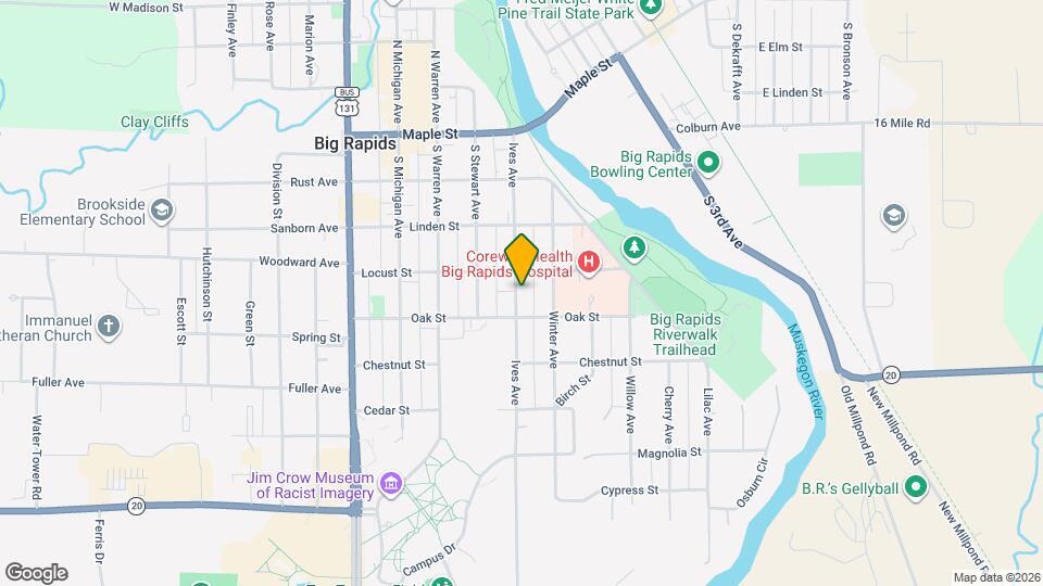 417 Ives Ave Map and Location Details