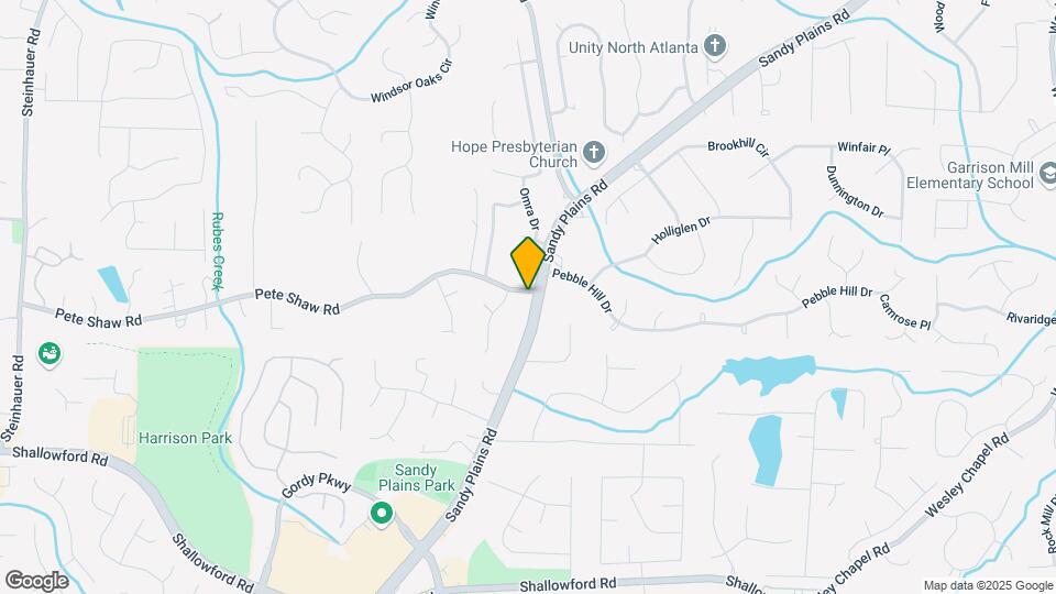 3975 Sandy Plains Rd Map and Location Details