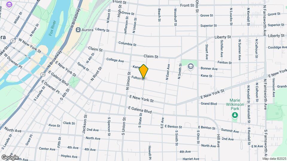 124 N State St Map and Location Details