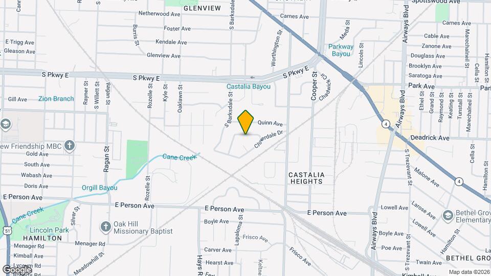 1947 Clovia Ln Map and Location Details