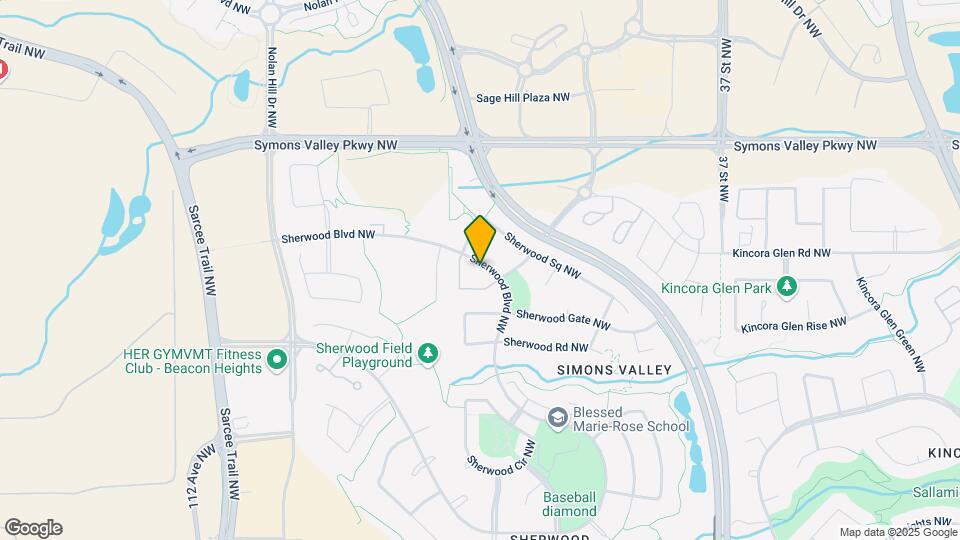 571 Sherwood Blvd NW Map and Location Details