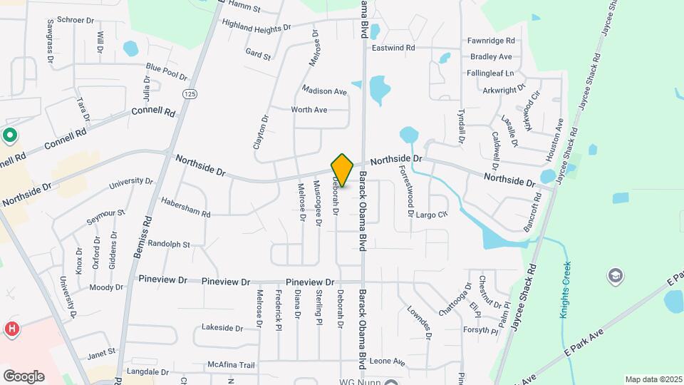 2517 Deborah Dr Map and Location Details