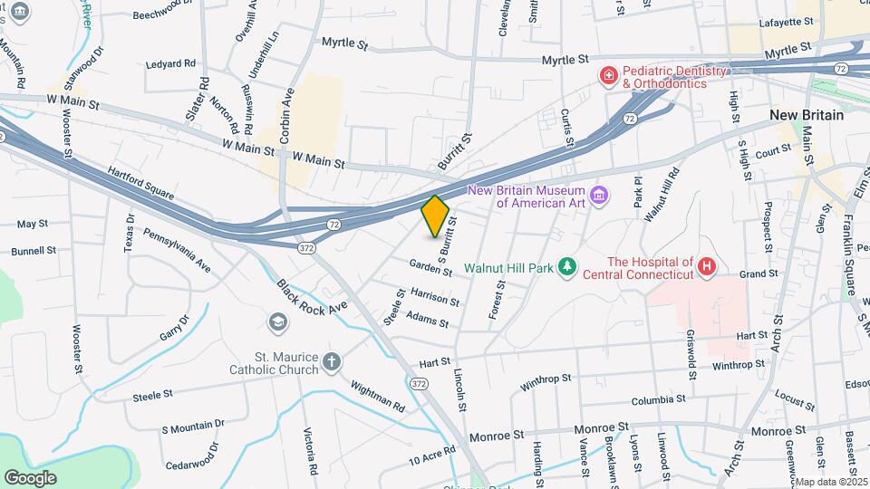85 S Burritt St Map and Location Details