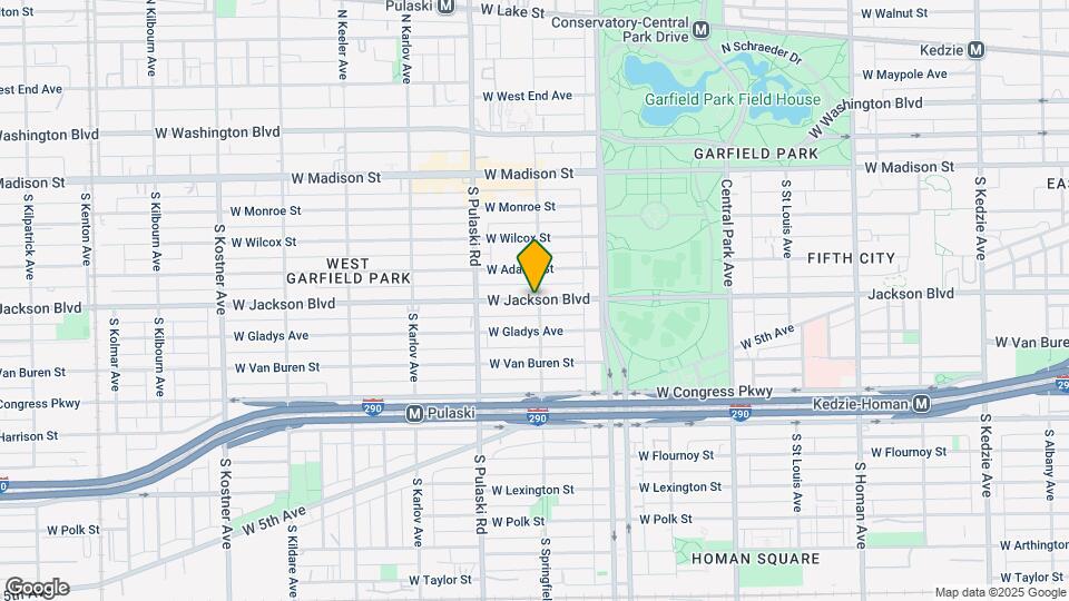 3903 W Jackson Blvd Map and Location Details