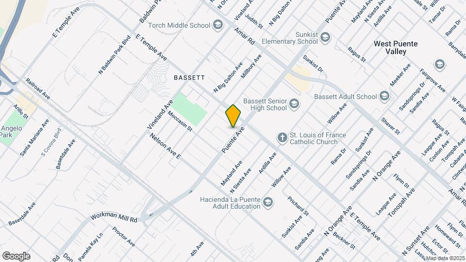 13660 Hartsville St Map and Location Details