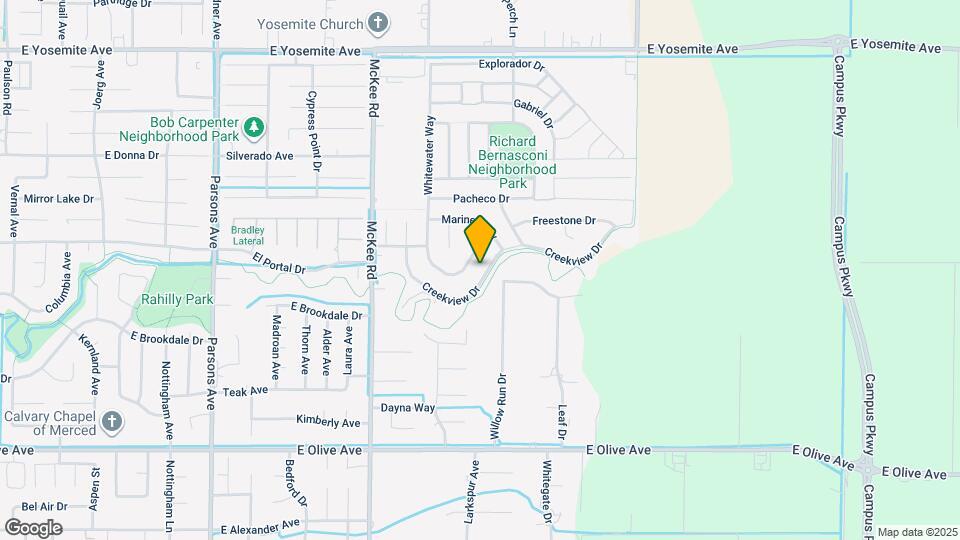 2375 Creekview Dr Map and Location Details