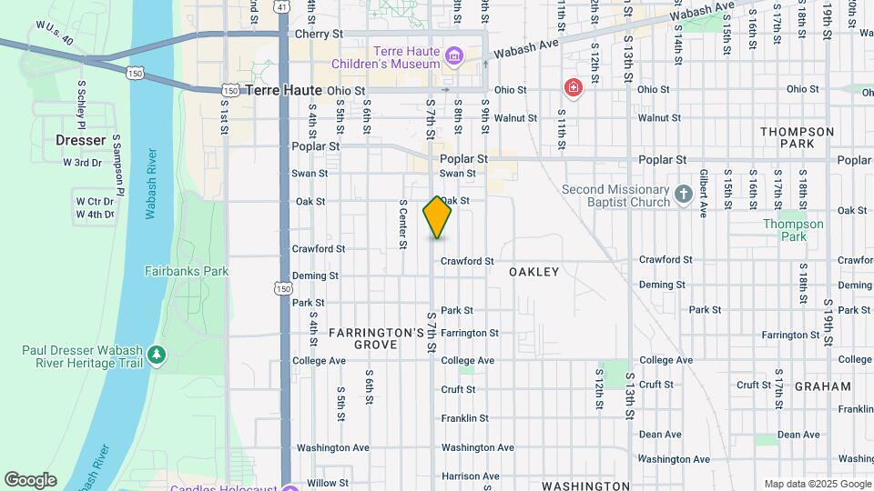 624 S 7th St Map and Location Details