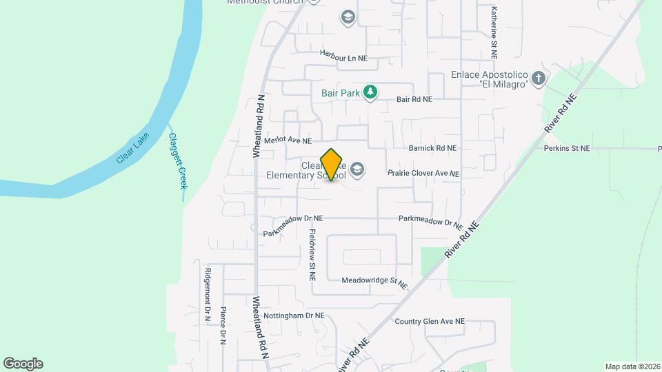 7407 Everwood St NE Map and Location Details