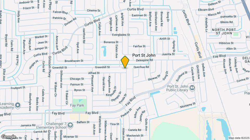 4120 Ponds Dr Map and Location Details