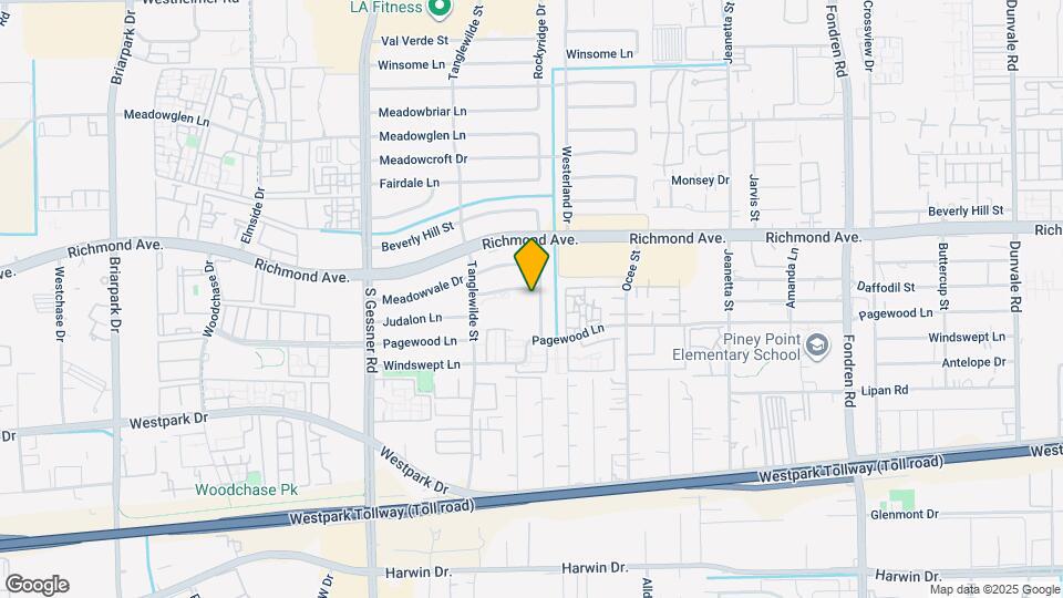 3406 Rockyridge Dr Map and Location Details