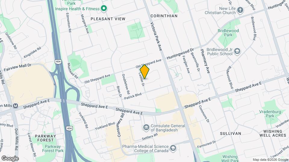 33 Ladner Dr Map and Location Details