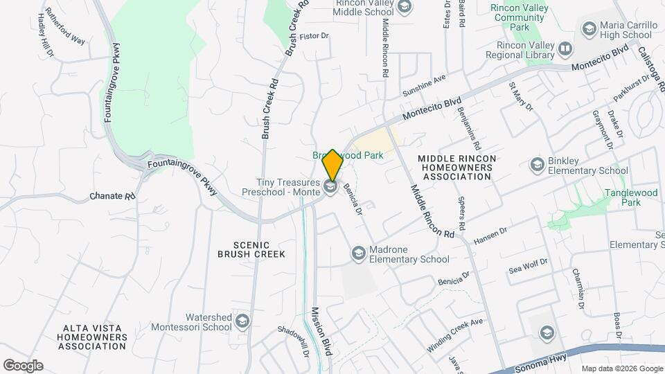 6204 Montecito Blvd Map and Location Details