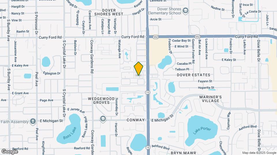1950 Conway Rd Map and Location Details
