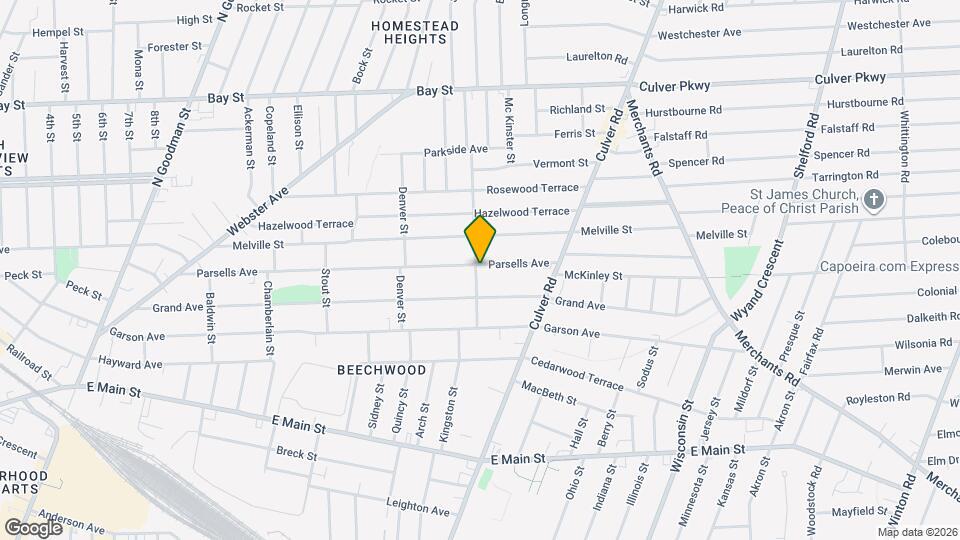 459 Parsells Ave Map and Location Details