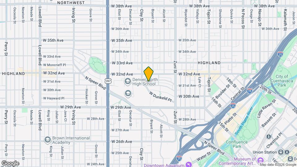 2557-2603 W Caithness Pl Map and Location Details