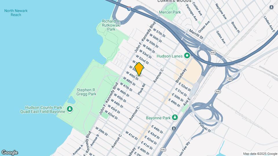 103 W 49th St Map and Location Details