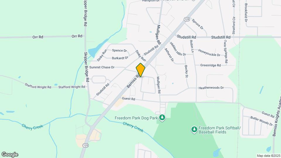 4133 Hamilton Cir Map and Location Details