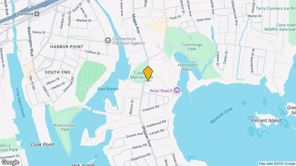 922 Shippan Ave Map and Location Details