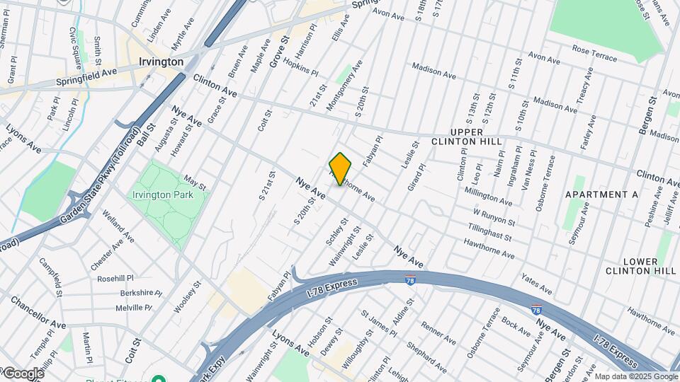 95 Fabyan Pl, Unit 1 Map and Location Details