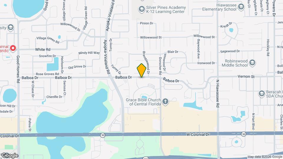 7312 Balboa Dr Map and Location Details