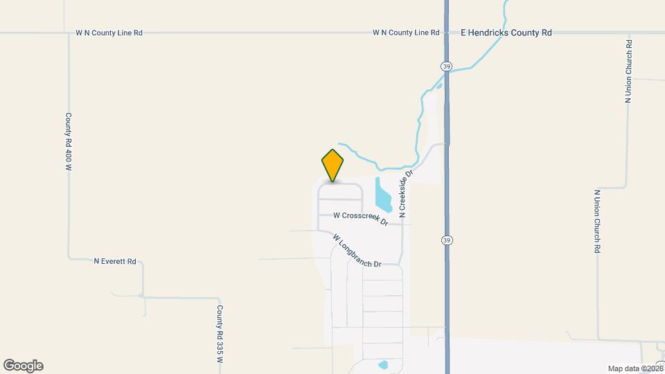 3117 W Meadowbend Dr Map and Location Details