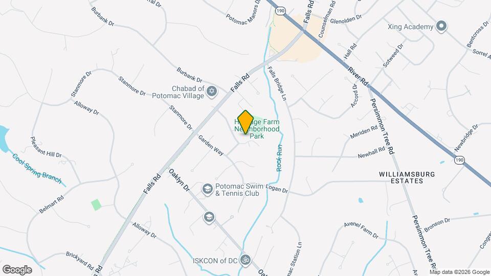 9416 Holbrook Ln Map and Location Details