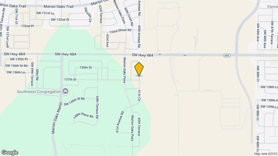 13777 SW 61st Cir Map and Location Details