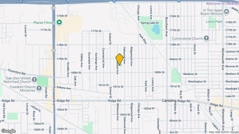 17937 Wildwood Ave Map and Location Details