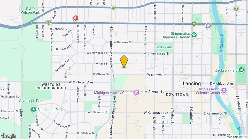 217 N Butler Blvd Map and Location Details
