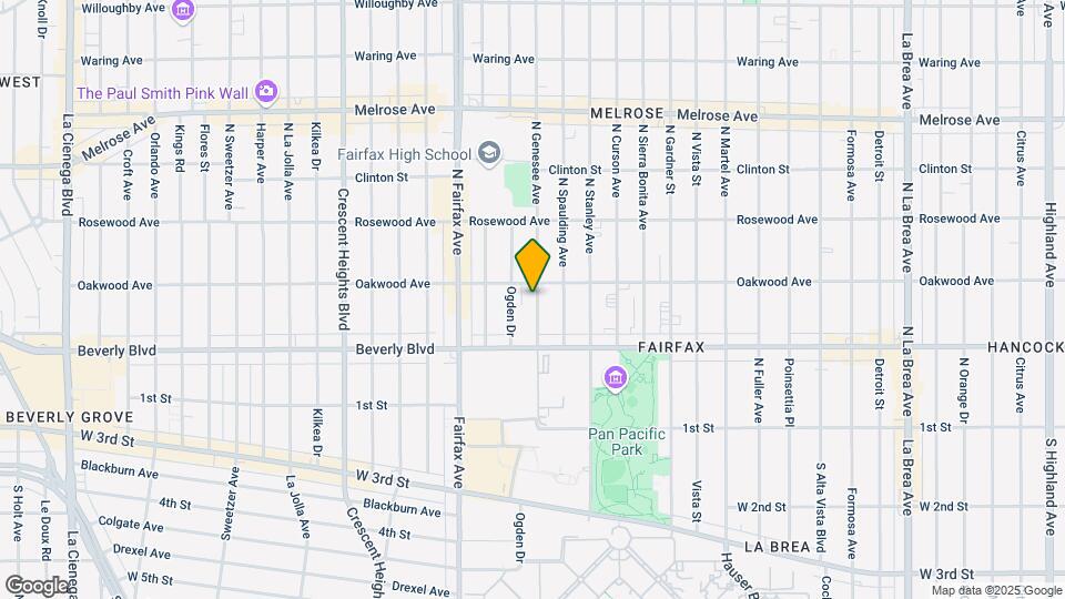 355-359 1/2 N Genesee Ave Mapa y Detalles de la Ubicación