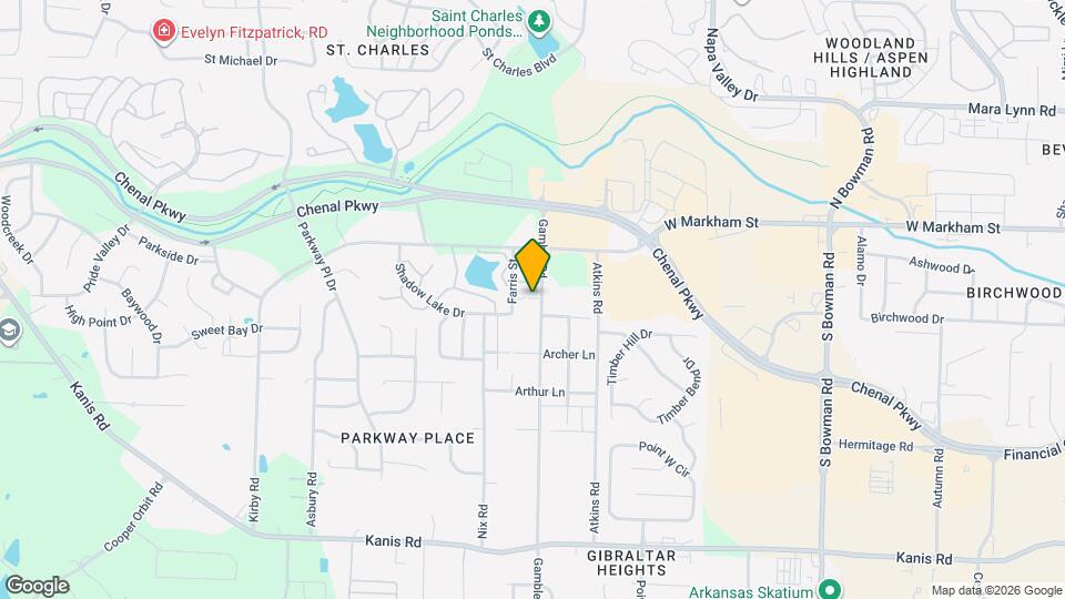 222 Gamble Rd Map and Location Details