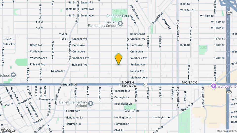 2212 Ruhland Ave, Unit B Map and Location Details