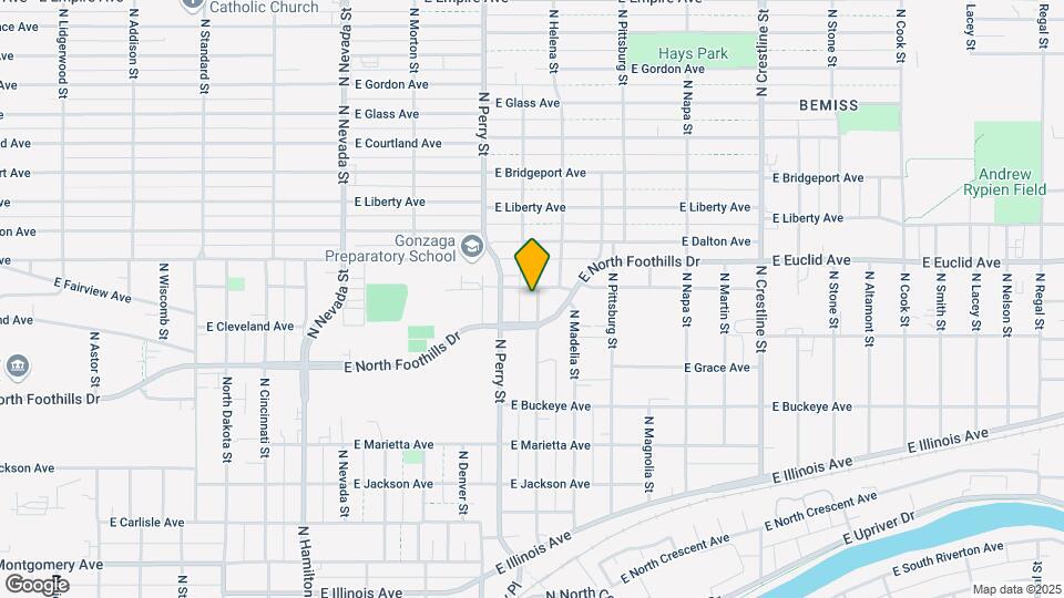 2923 N Hogan St Map and Location Details