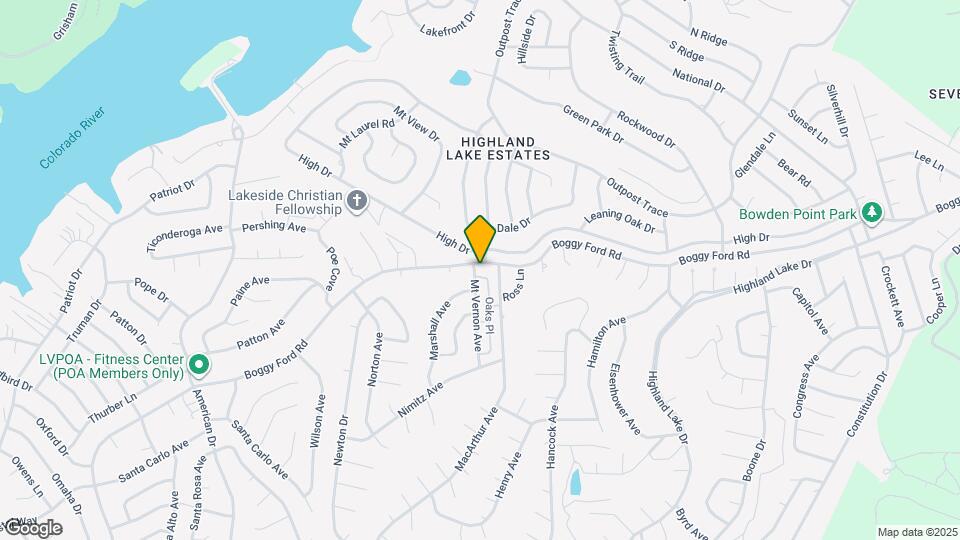 1 Oaks Pl Map and Location Details