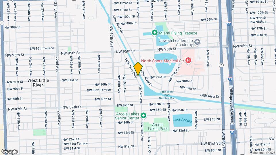 9101 Little River Blvd Map and Location Details