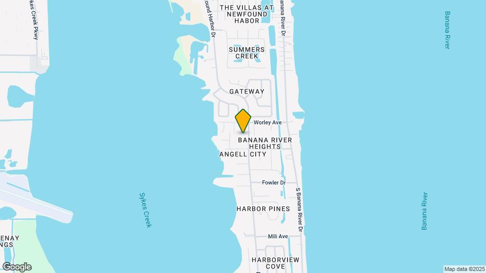 659 Newfound Harbor Dr Map and Location Details