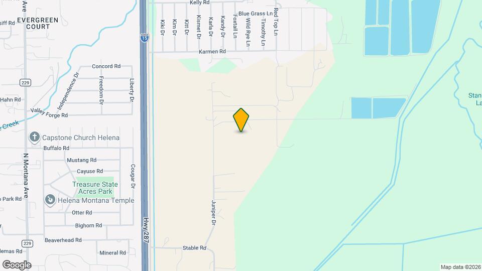 3675 Juniper Dr Map and Location Details