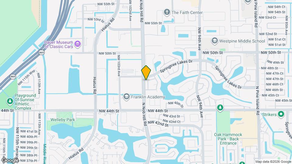 4683 NW 99th Terrace Map and Location Details