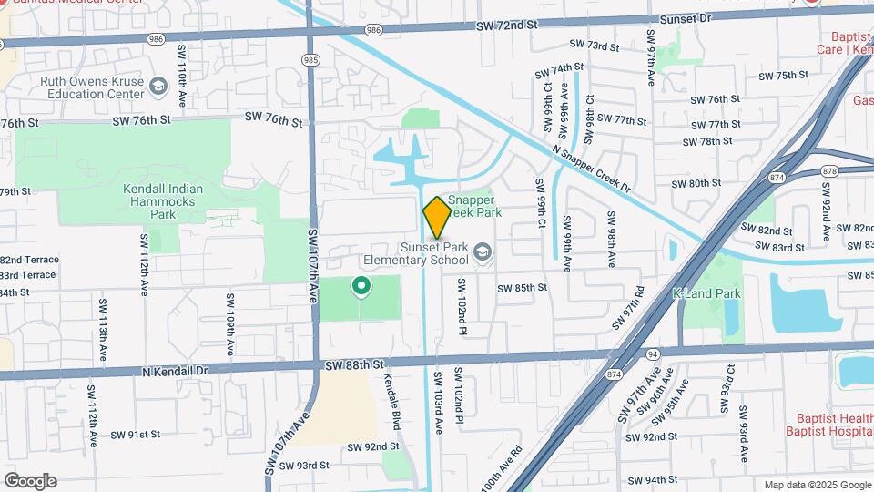 8234 SW 103rd Ave Map and Location Details