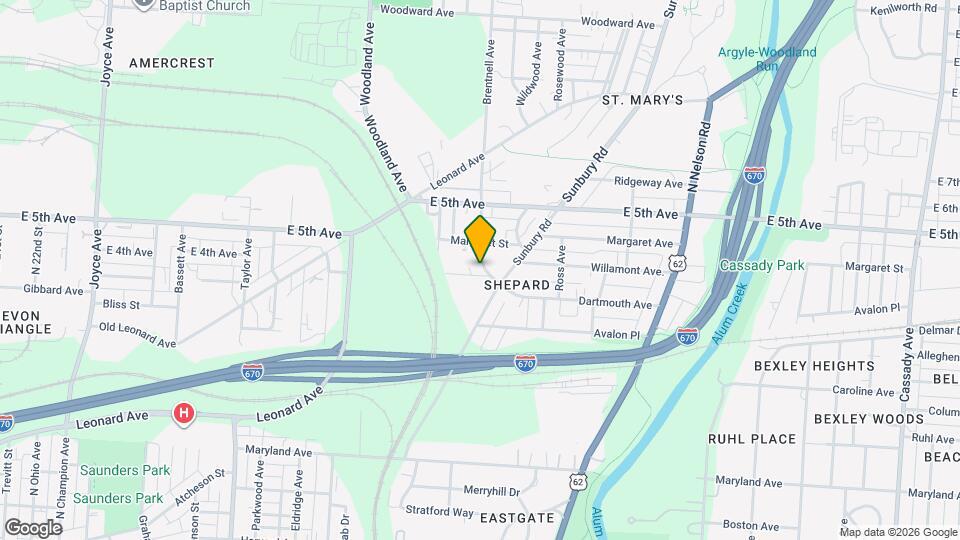 779 Brentnell Ave Map and Location Details