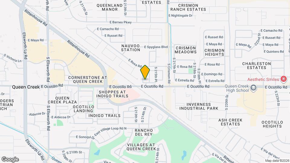 21937 S 214th St Mapa y Detalles de la Ubicación