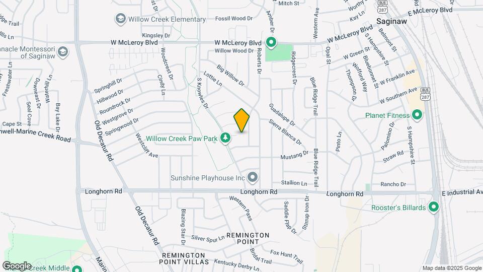 801 Oak Ct Map and Location Details