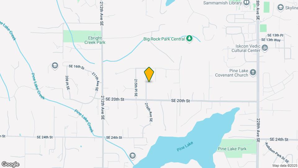 1816 216th Ave SE Mapa y Detalles de la Ubicación