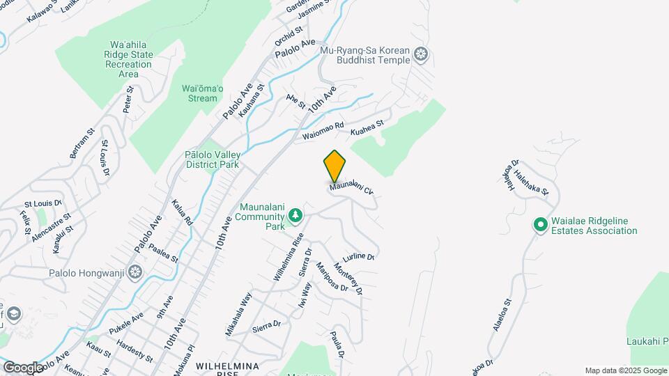 5112 Maunalani Cir Map and Location Details