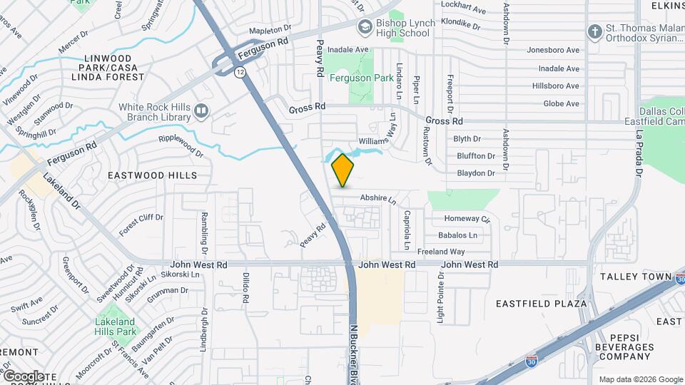 1827 Abshire Ln Map and Location Details