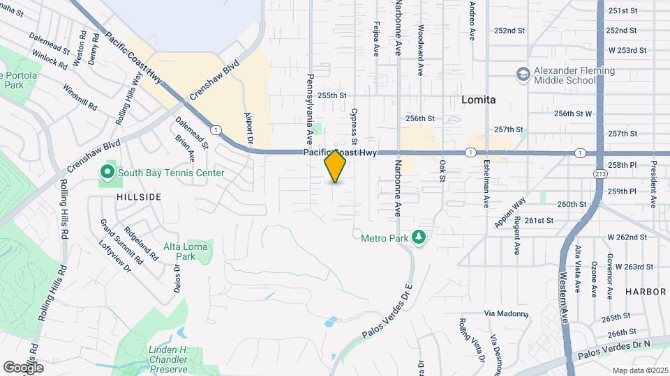25910 Viana Ave Map and Location Details