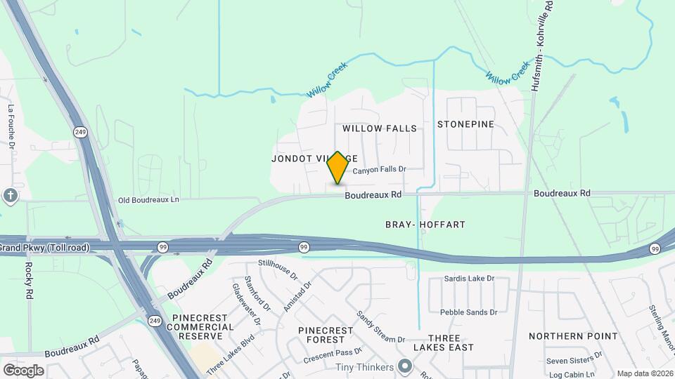 12115 Rockridge Falls Dr Map and Location Details